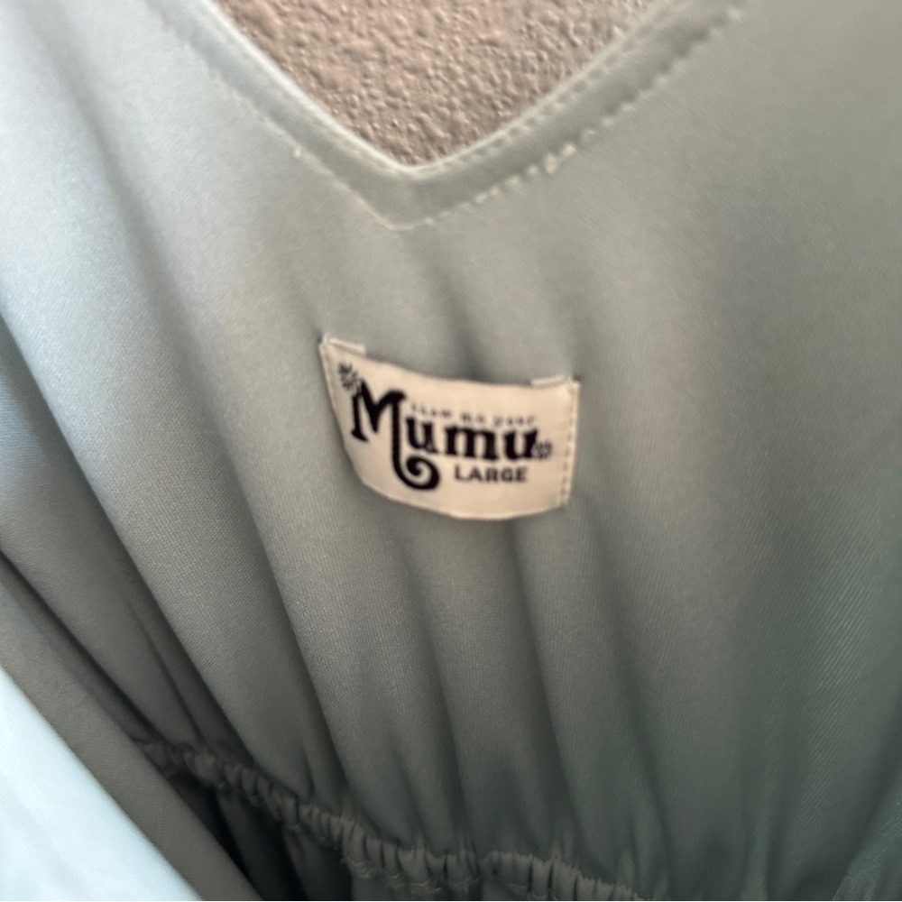 Show Me Your MuMu Light Blue Maxi Dress Large - Picture 8 of 14